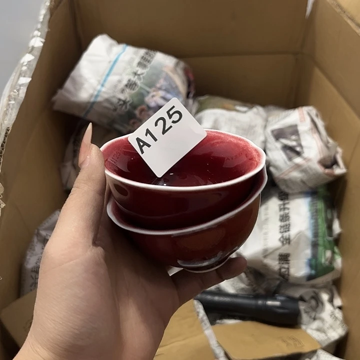天***发瓷片茶摆件工艺品摆件666