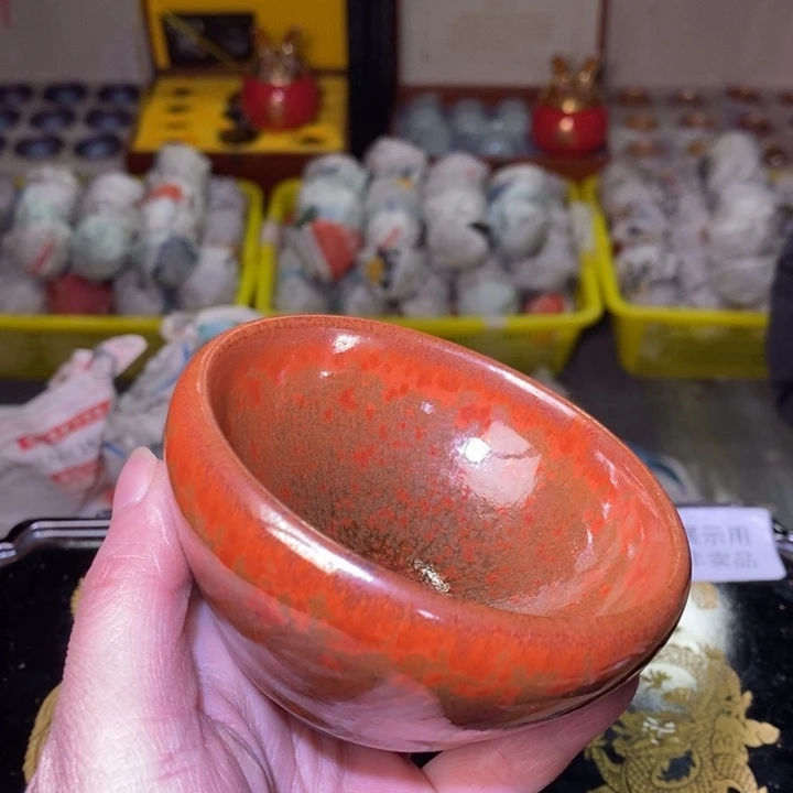 茶盏不带礼盒，建盏主人杯