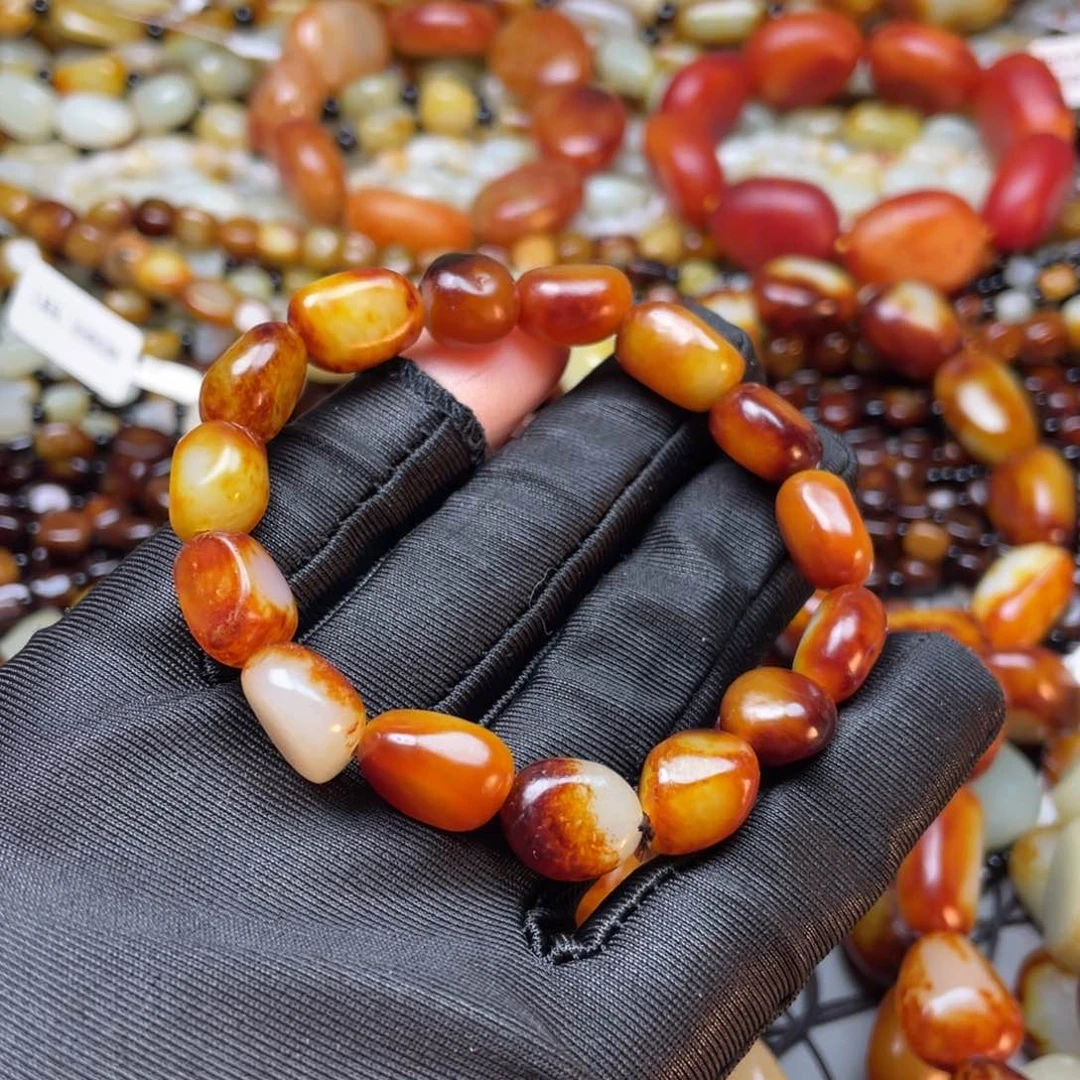 和田玉手链未镶嵌