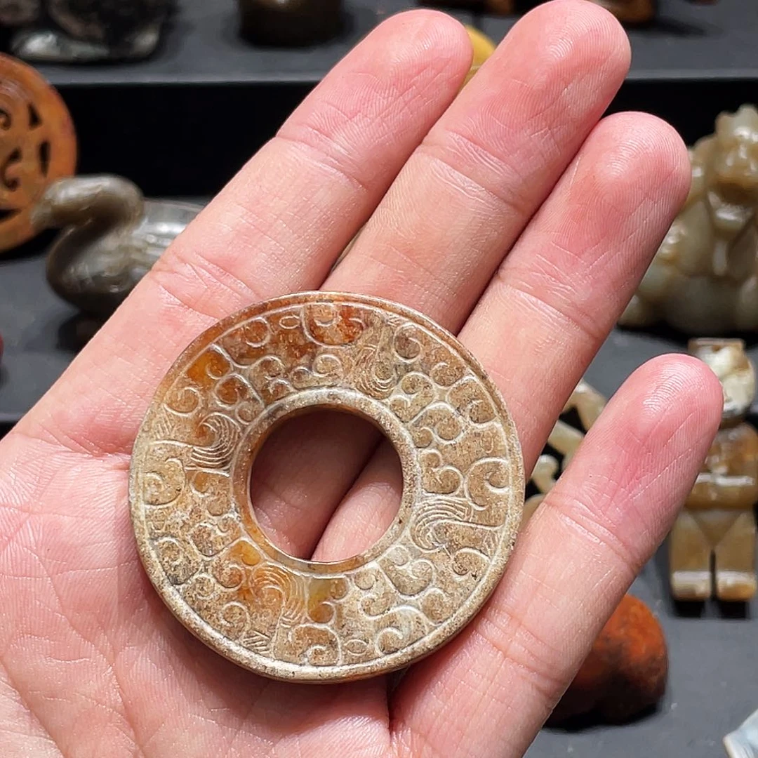 已***置和田玉（糖玉）未镶嵌挂件