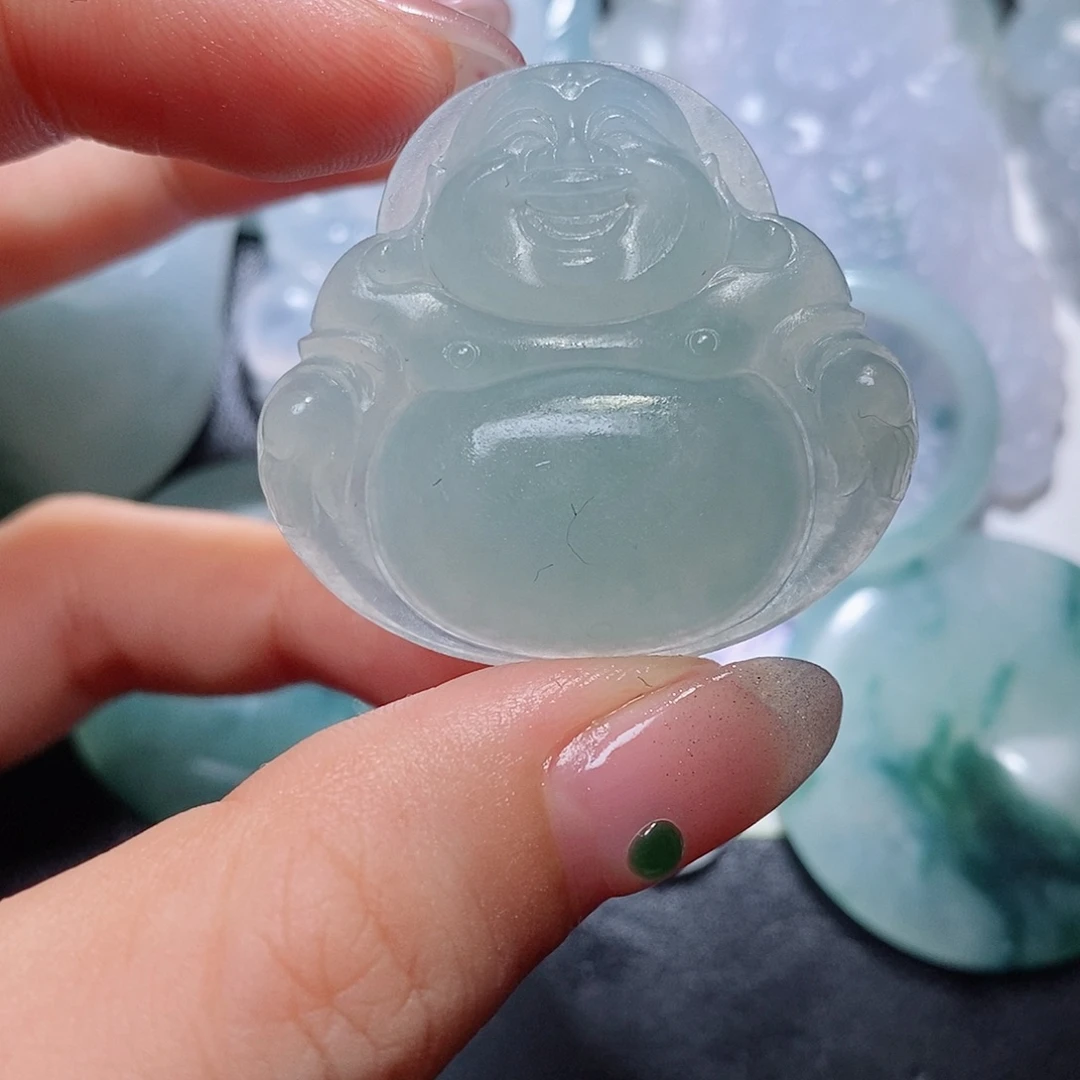 未镶嵌定制翡翠毛货付款后联系客服确认抛光