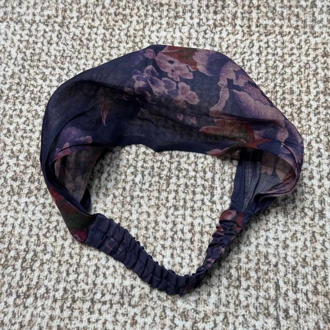 佩佩   苎麻复古文艺发带