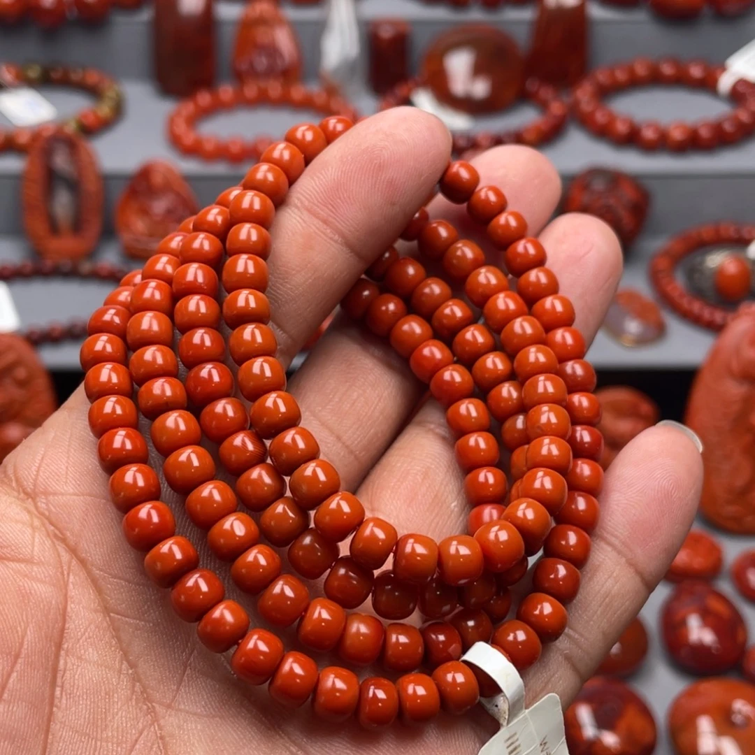 南红玛瑙未镶嵌珠宝奇石多圈6