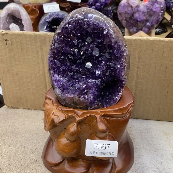 未镶嵌紫晶大型摆件（非配饰）