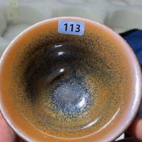 茶盏原矿原釉柴烧建盏