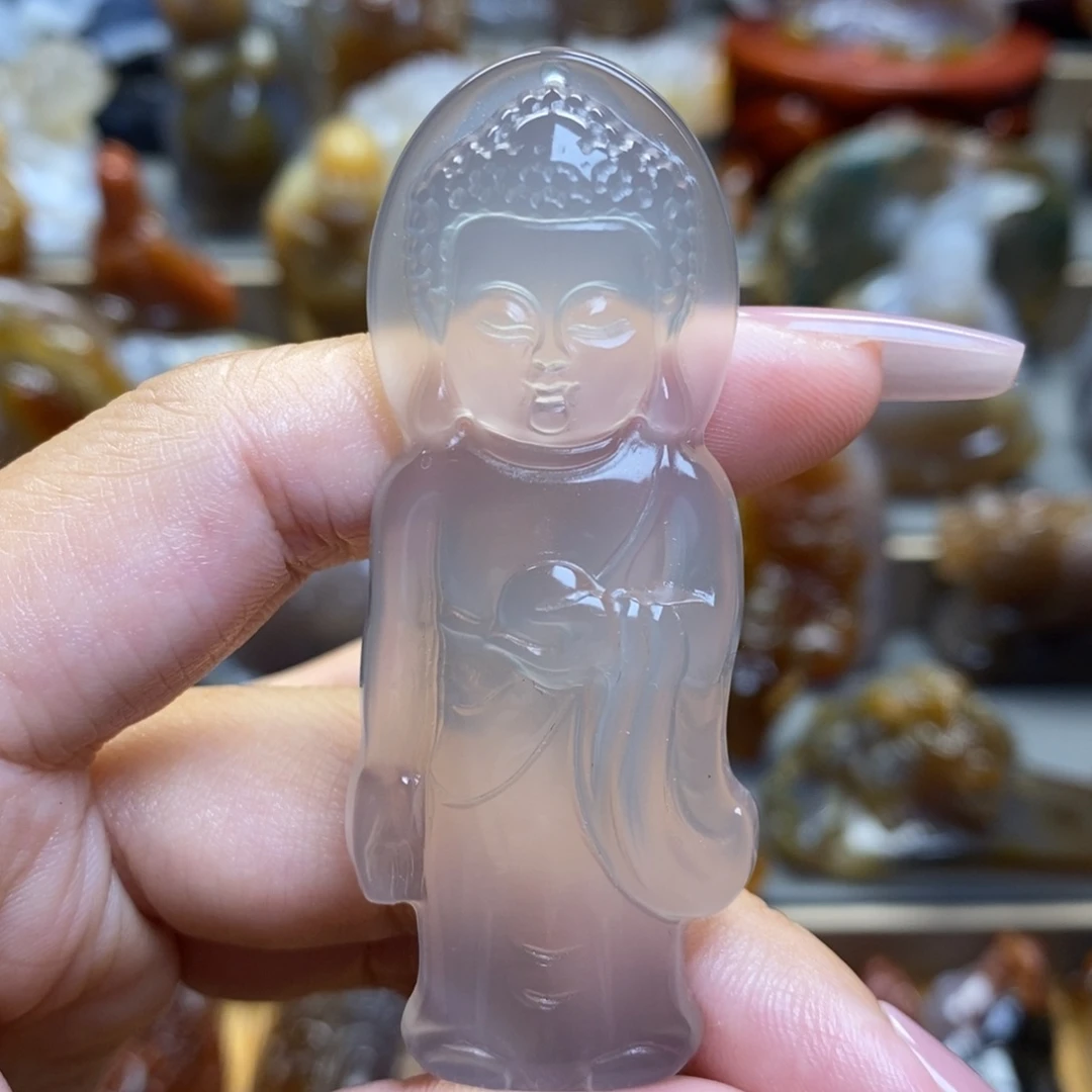 玛瑙/玉髓挂件未镶嵌