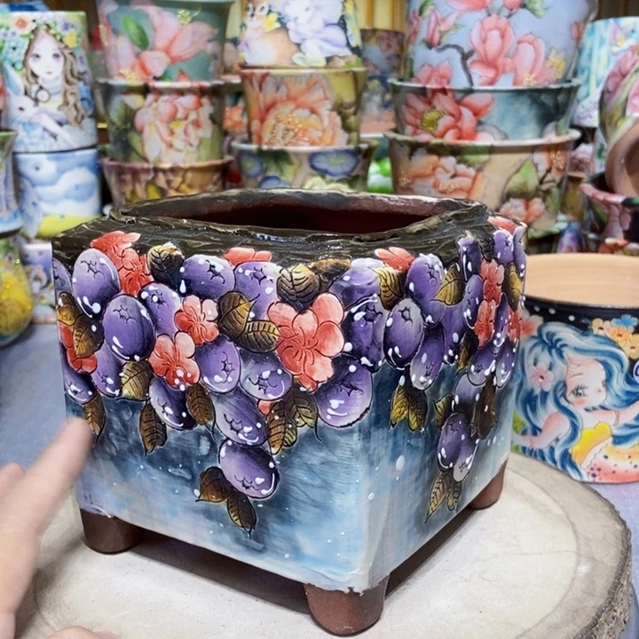 景德镇艺术手绘作品