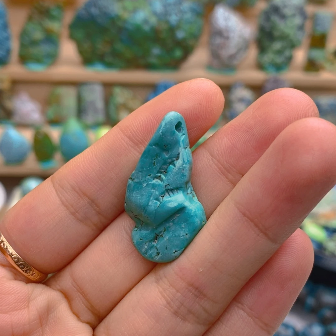 定制绿松石未镶嵌随性