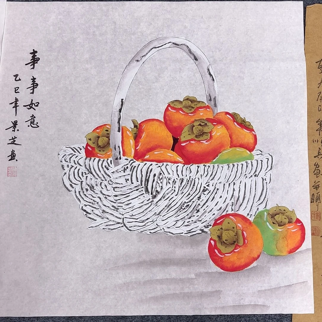 国画纯手工纯手工