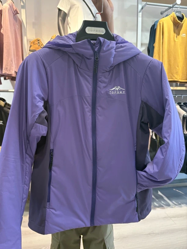 女款户外防风防雨中厚休闲保暖棉服冲锋衣