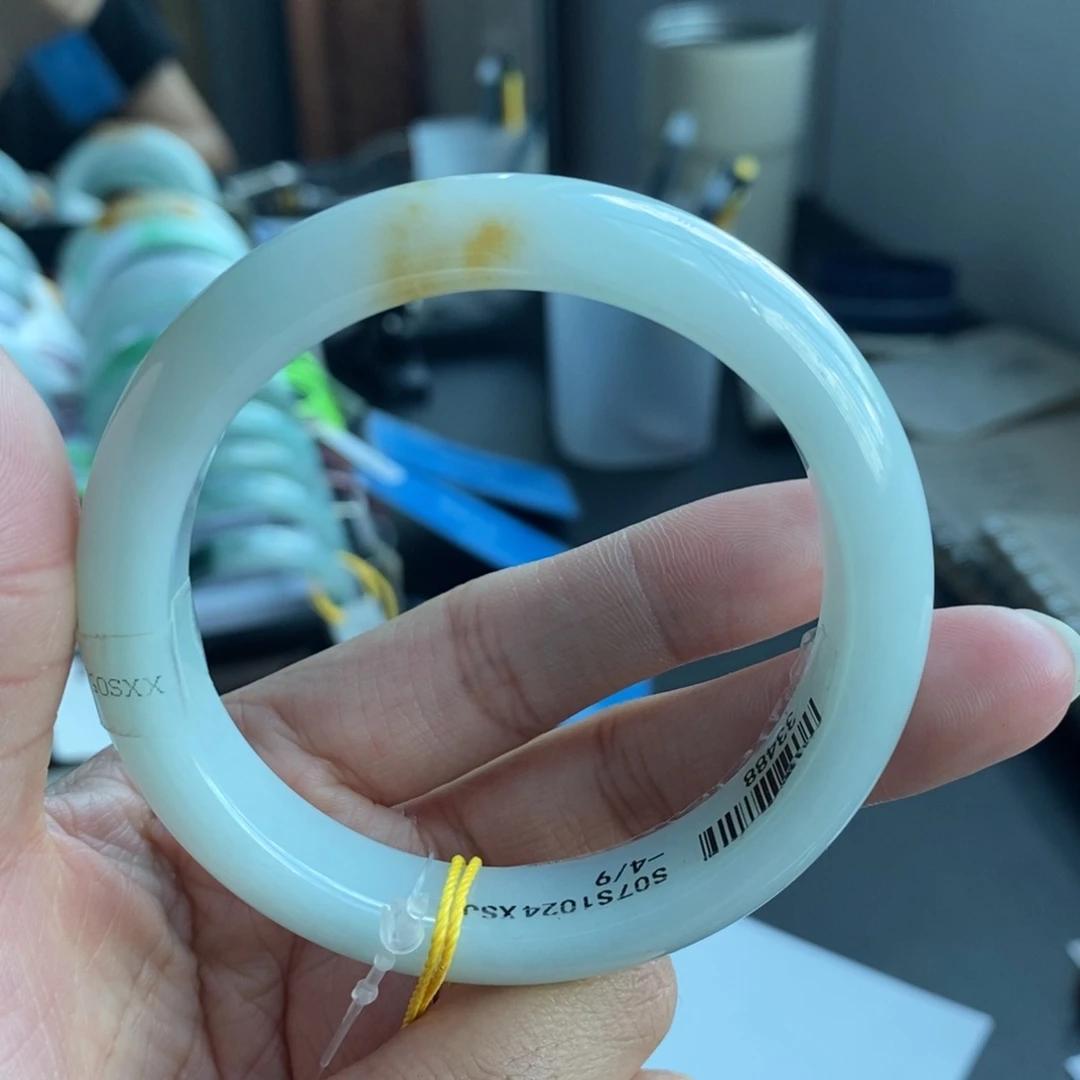 未镶嵌手镯翡翠55-56正圈