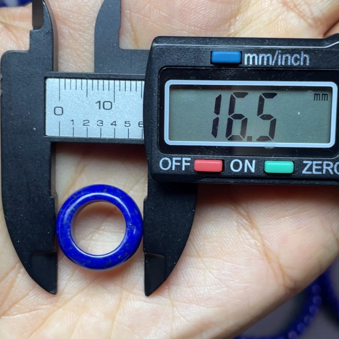 未镶嵌青金石10mm内径指环