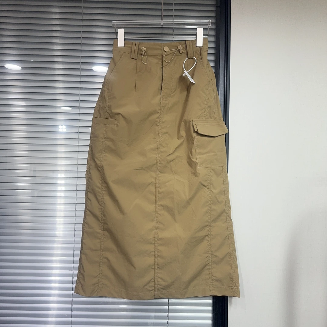 深圳MM OUHUO新款开叉工装半身裙