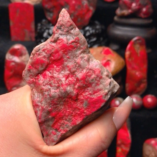 昌化鸡血石昌化鸡血石原石