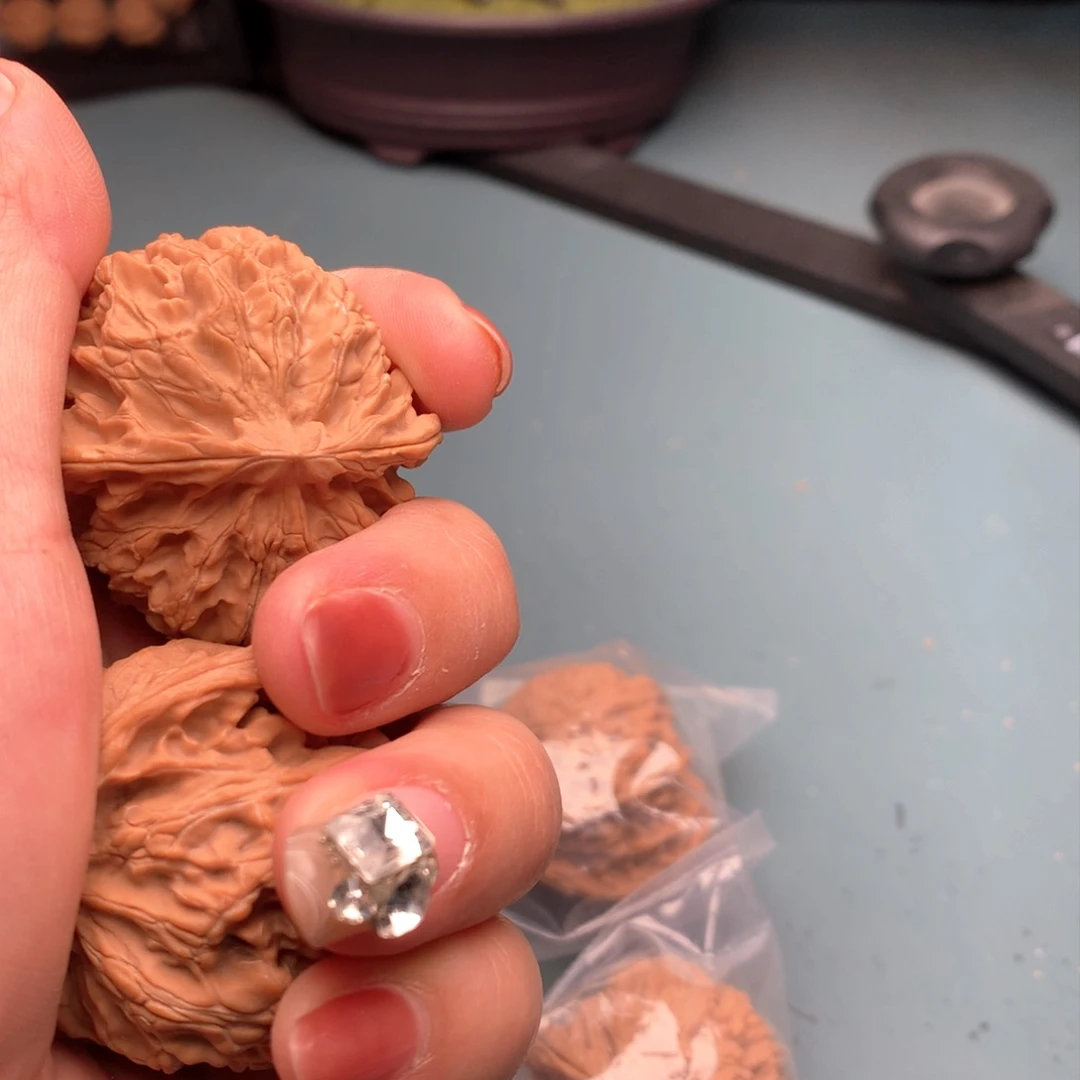 文玩核桃把件全品苹果4445