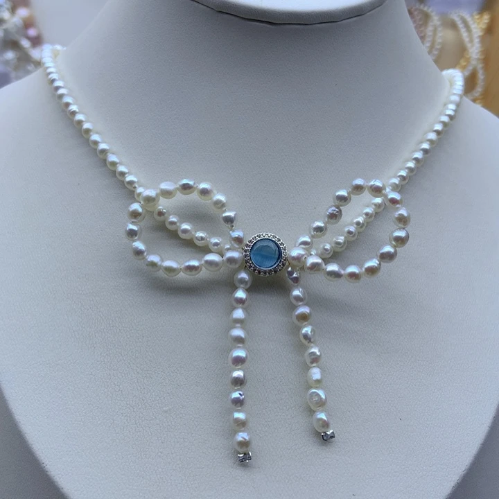 淡水珍珠未镶嵌颈饰