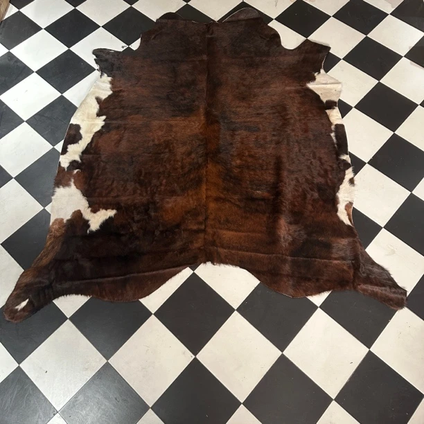 【本尼家】F500 205x235cm专拍牛皮地毯家用轻奢手工