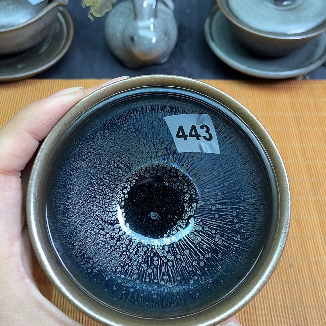 茶盏伊伊建窑建盏茶器443