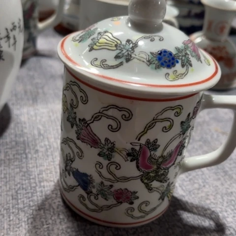 杯景德镇陶瓷摆件