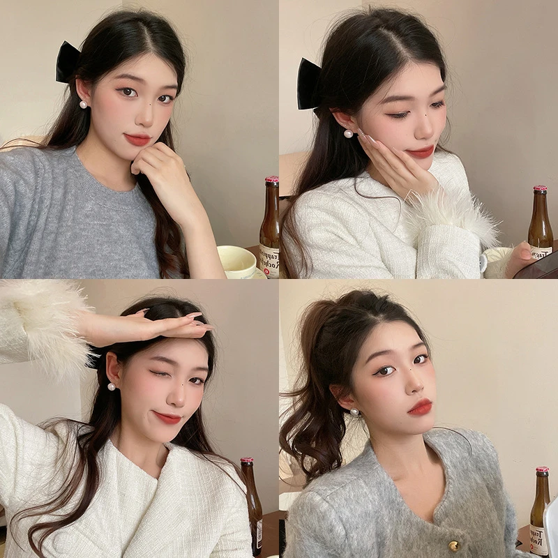 合金锆石耳饰 925银针耳钉环手链耳坠项链女生配饰小饰品首饰女款