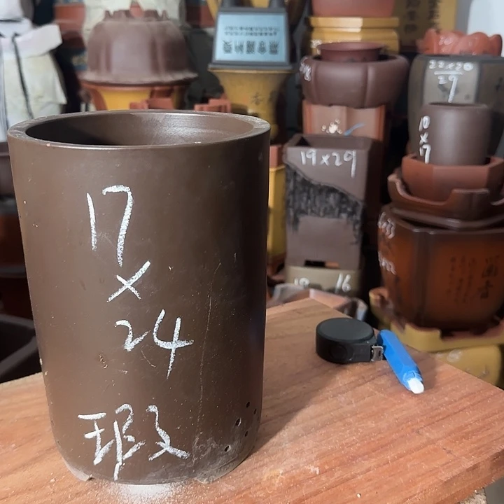 紫砂花盆紫砂花盆瑕疵
