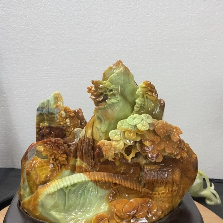 石材时来好运，山清水秀