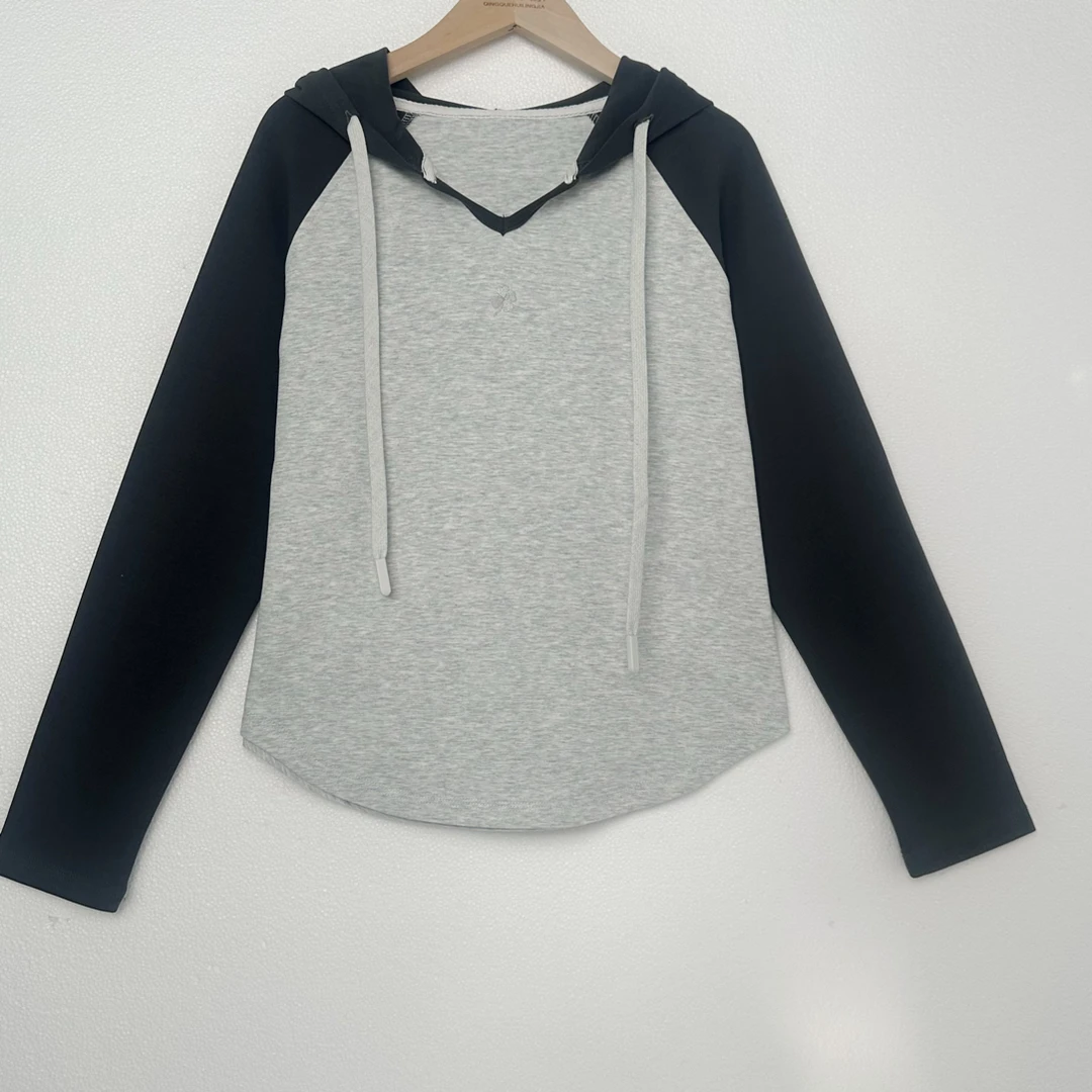 青雀慧灵家女士A类健康布连帽休闲衫