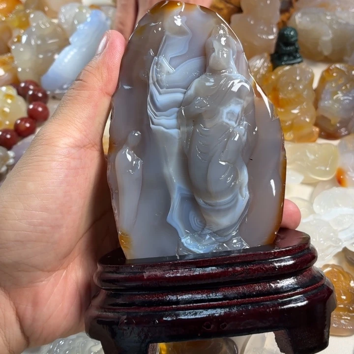 未镶嵌吊坠(不含链)玛瑙/玉髓