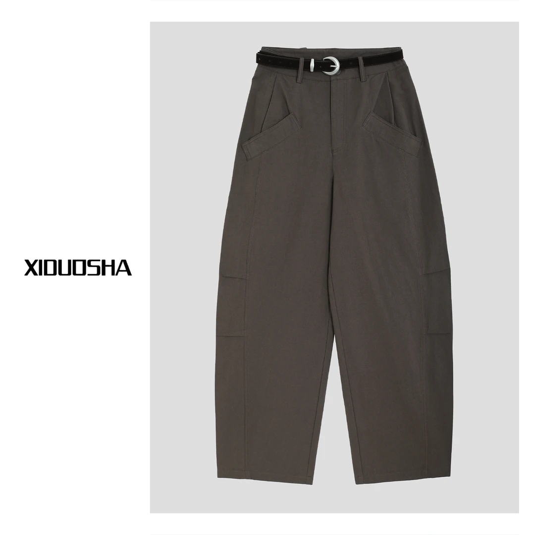 XIDUOSHA/喜朵莎原创欧版显瘦弯刀裤 XDS1533