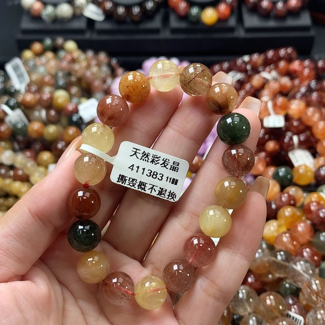 未镶嵌手链水晶，