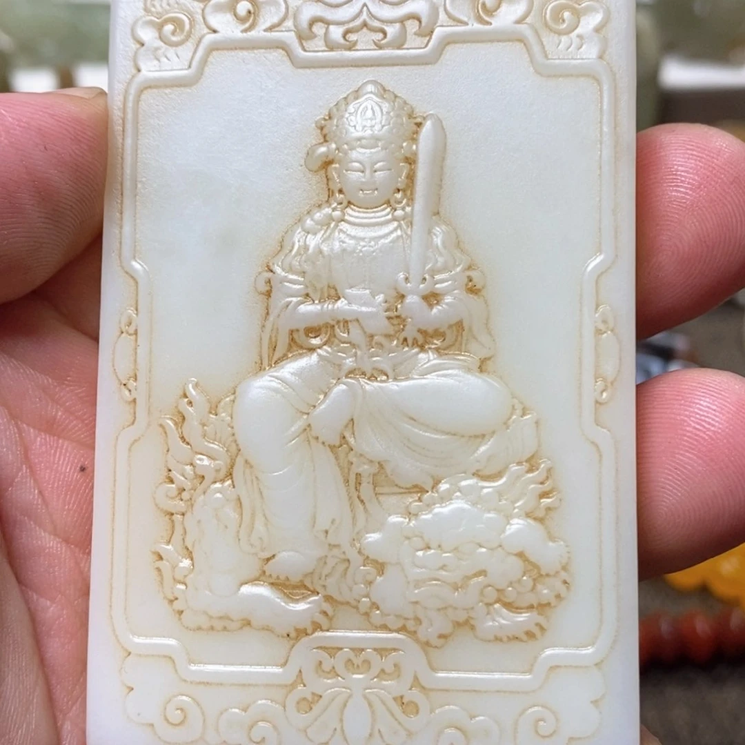 和田玉颈饰未镶嵌用****8