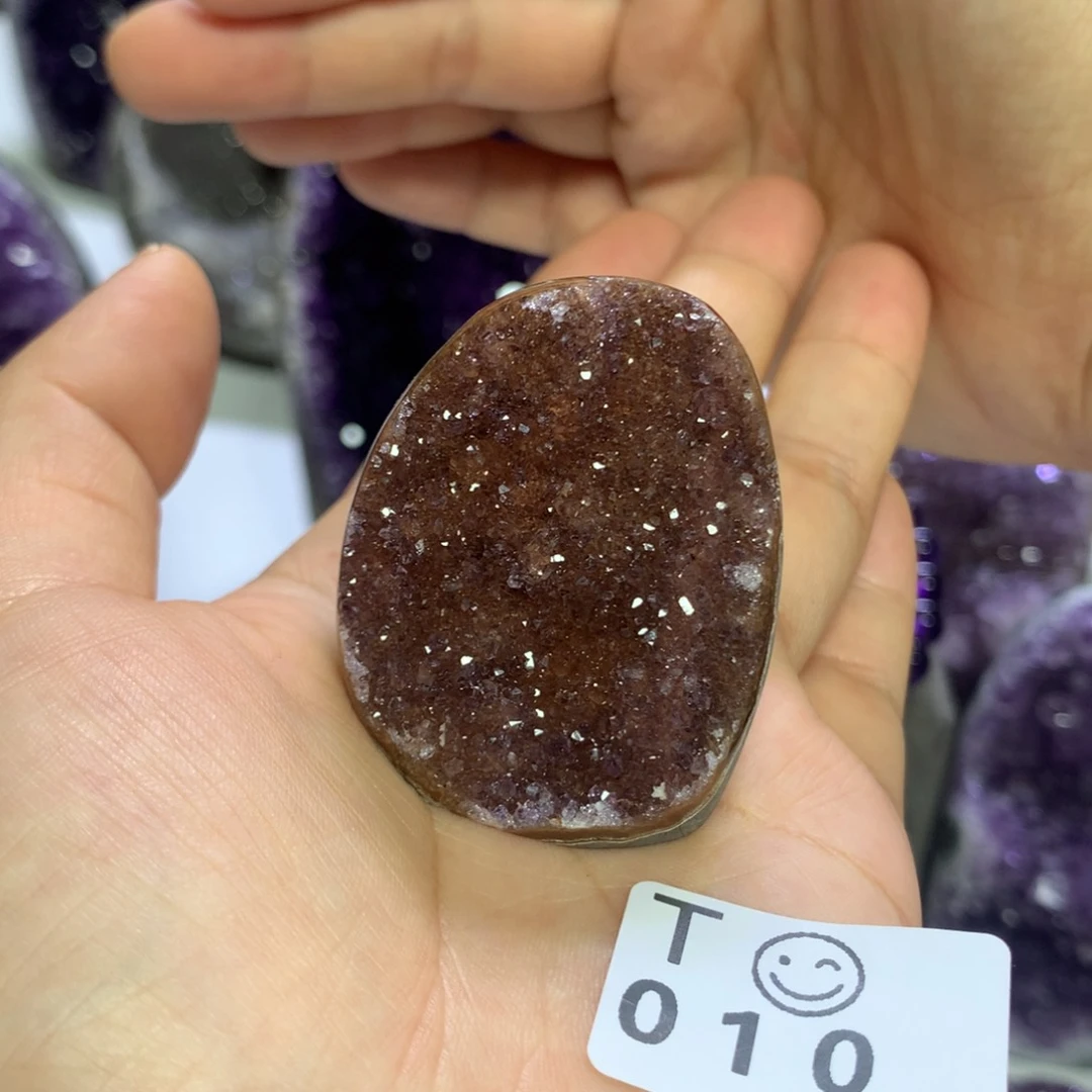 紫晶摆件未镶嵌水晶