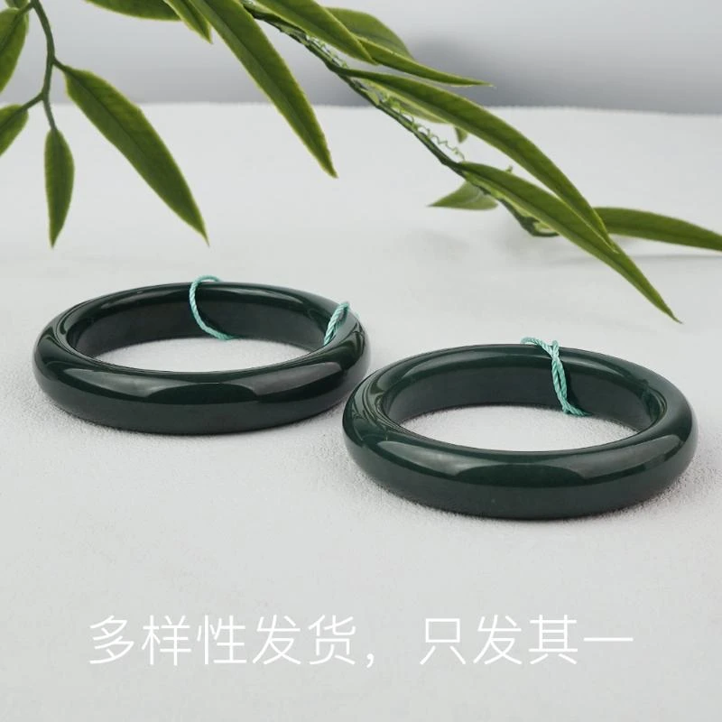 【香掌柜】和田玉塔青手镯（多样性发货，发一件）