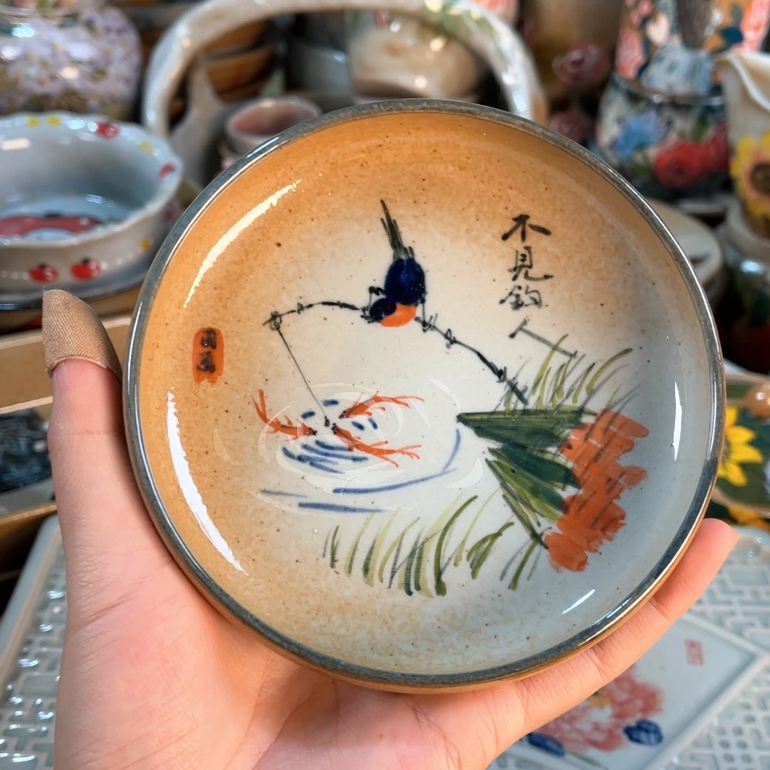 景德镇手工手绘杯