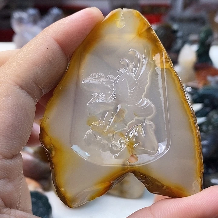 未镶嵌颈饰玛瑙/玉髓