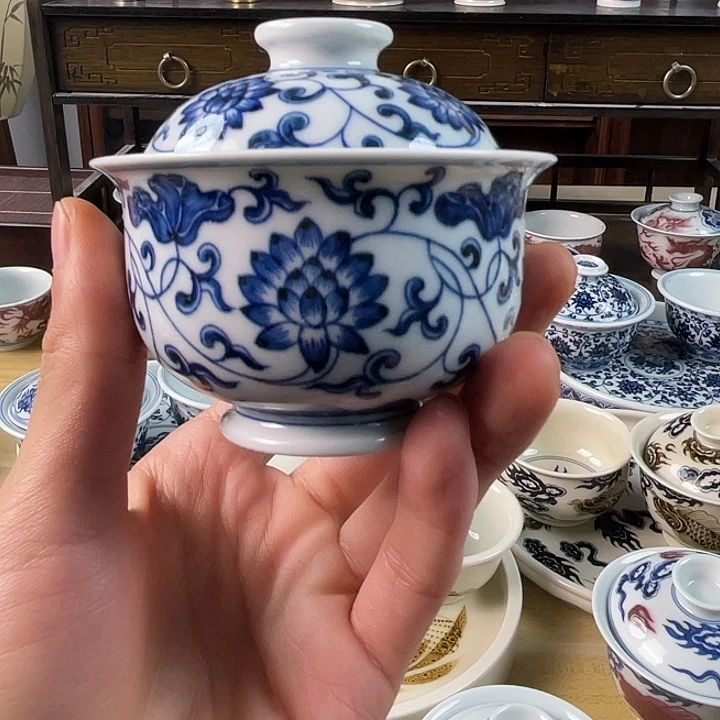 景德镇茶具手工陶瓷