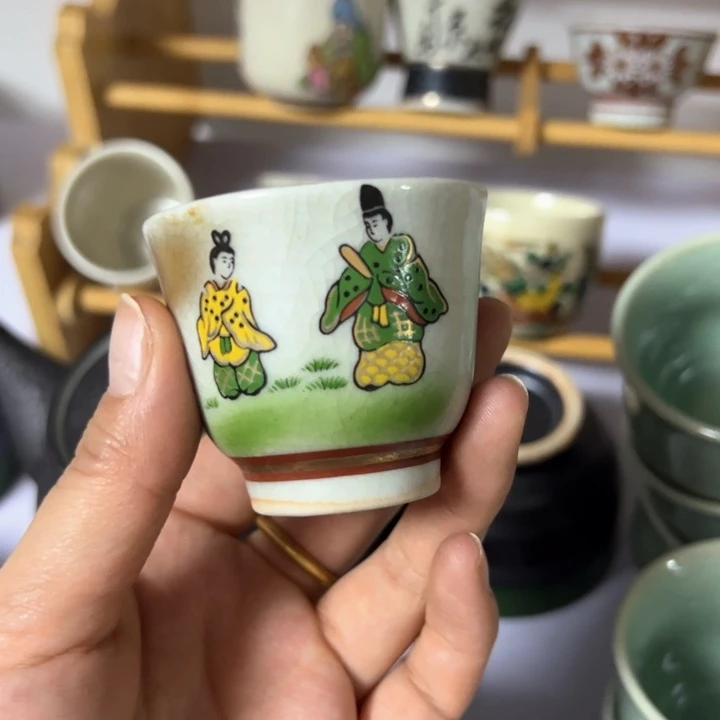 盖碗好****4瓷器直播放漏中