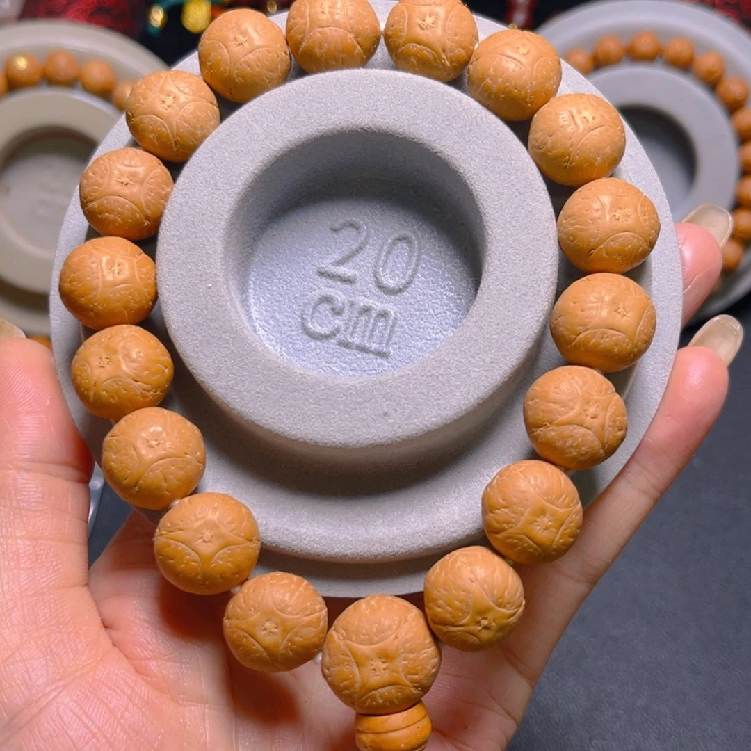 吊坠凤眼菩提15+mm-16mm2025精品玉华皮麒麟手串