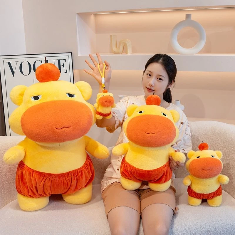 《新粉福利》双大号水豚噜噜+中号水豚噜噜毛绒玩具节日生日礼物