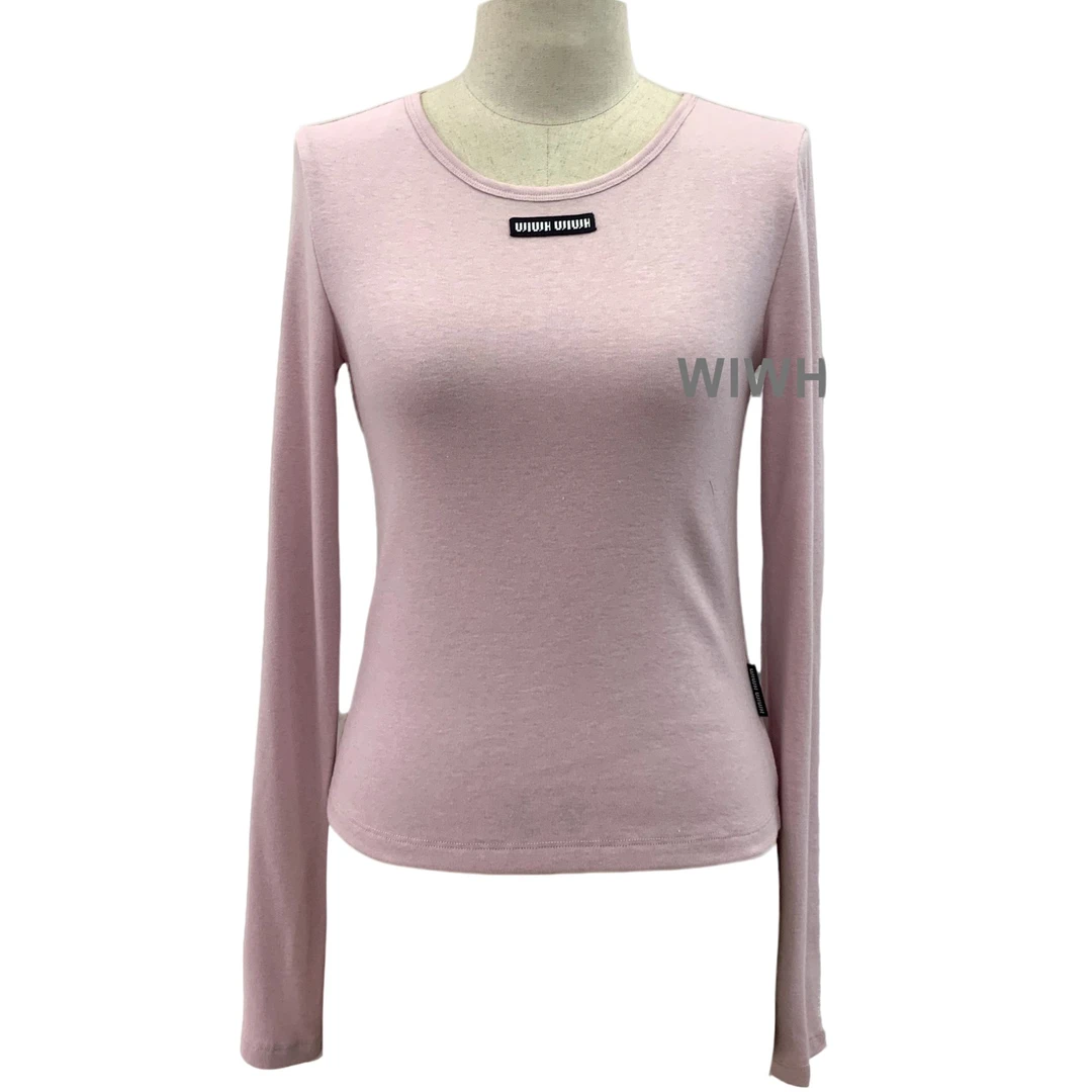 【SFF严选】WIWH 25冬休闲风圆领长袖T恤2E301