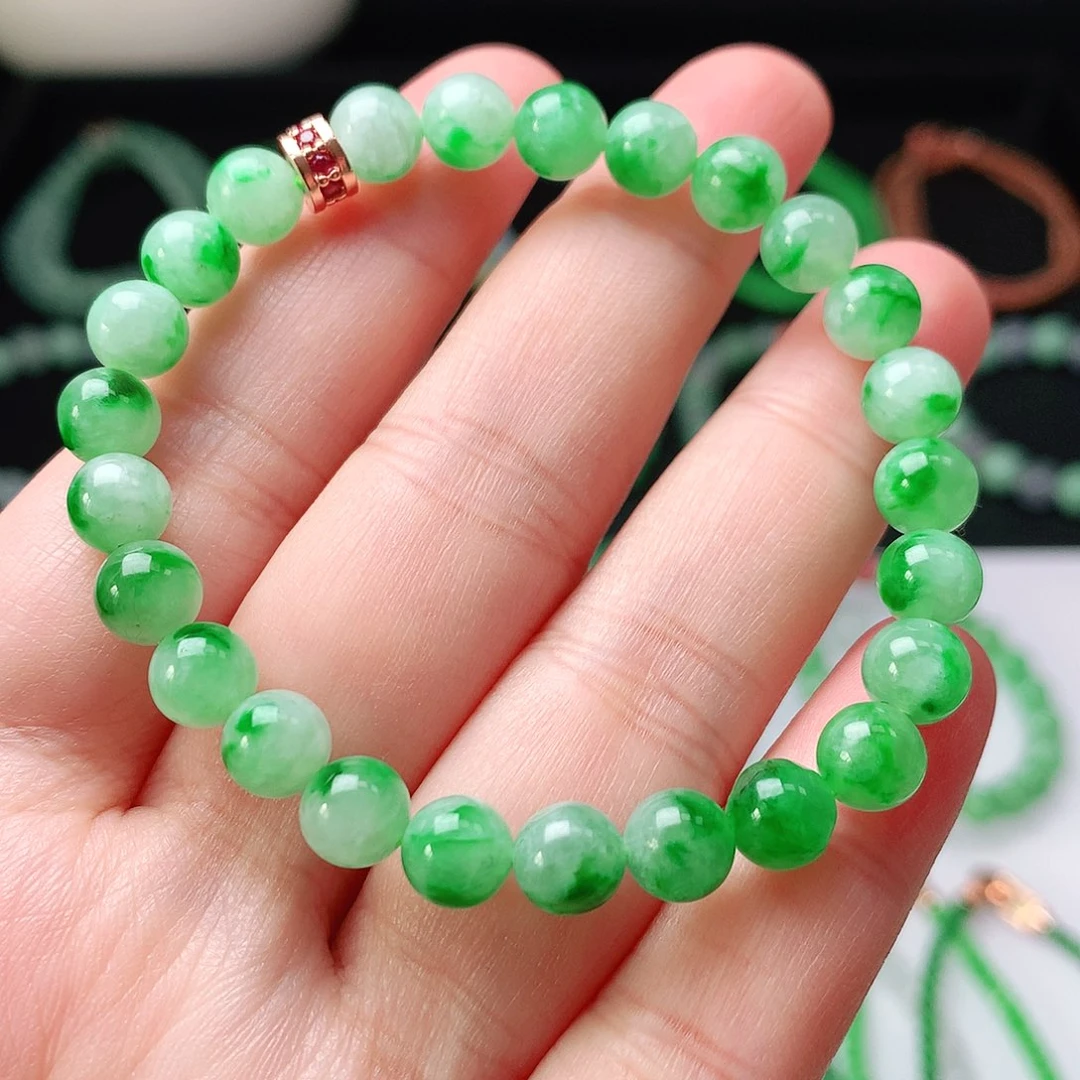 翡翠未镶嵌手链翡翠