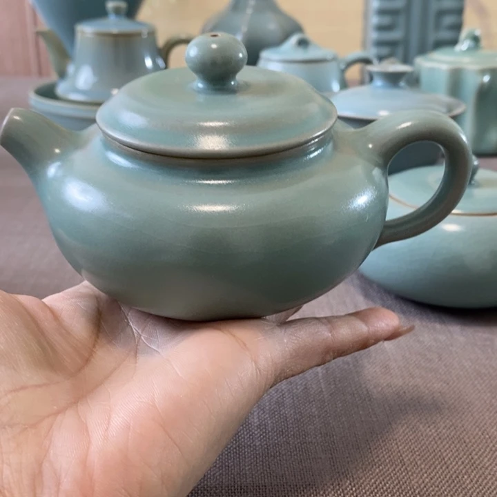 瓷片扁壶一一一一一一一