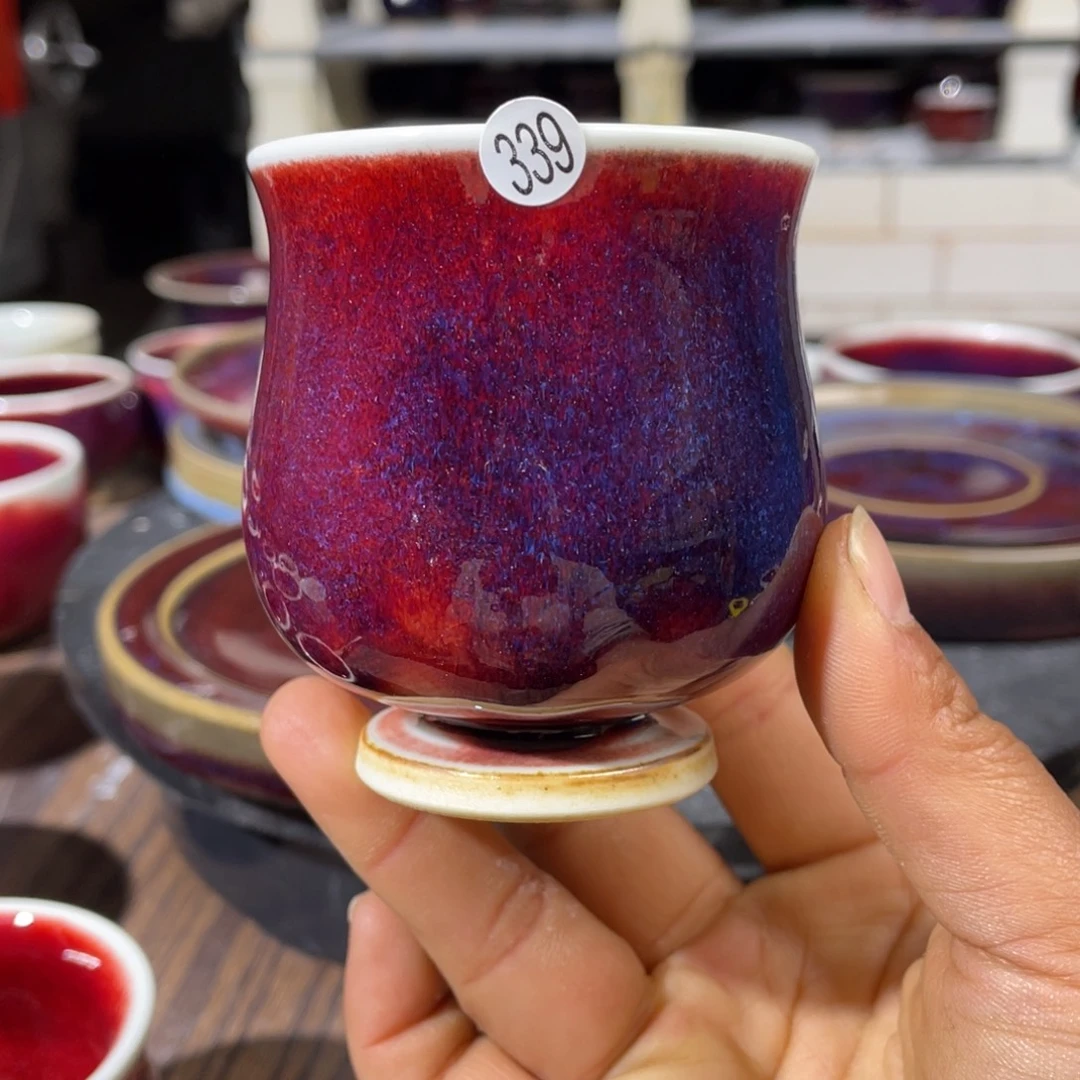 瓷片纯手工制作…………