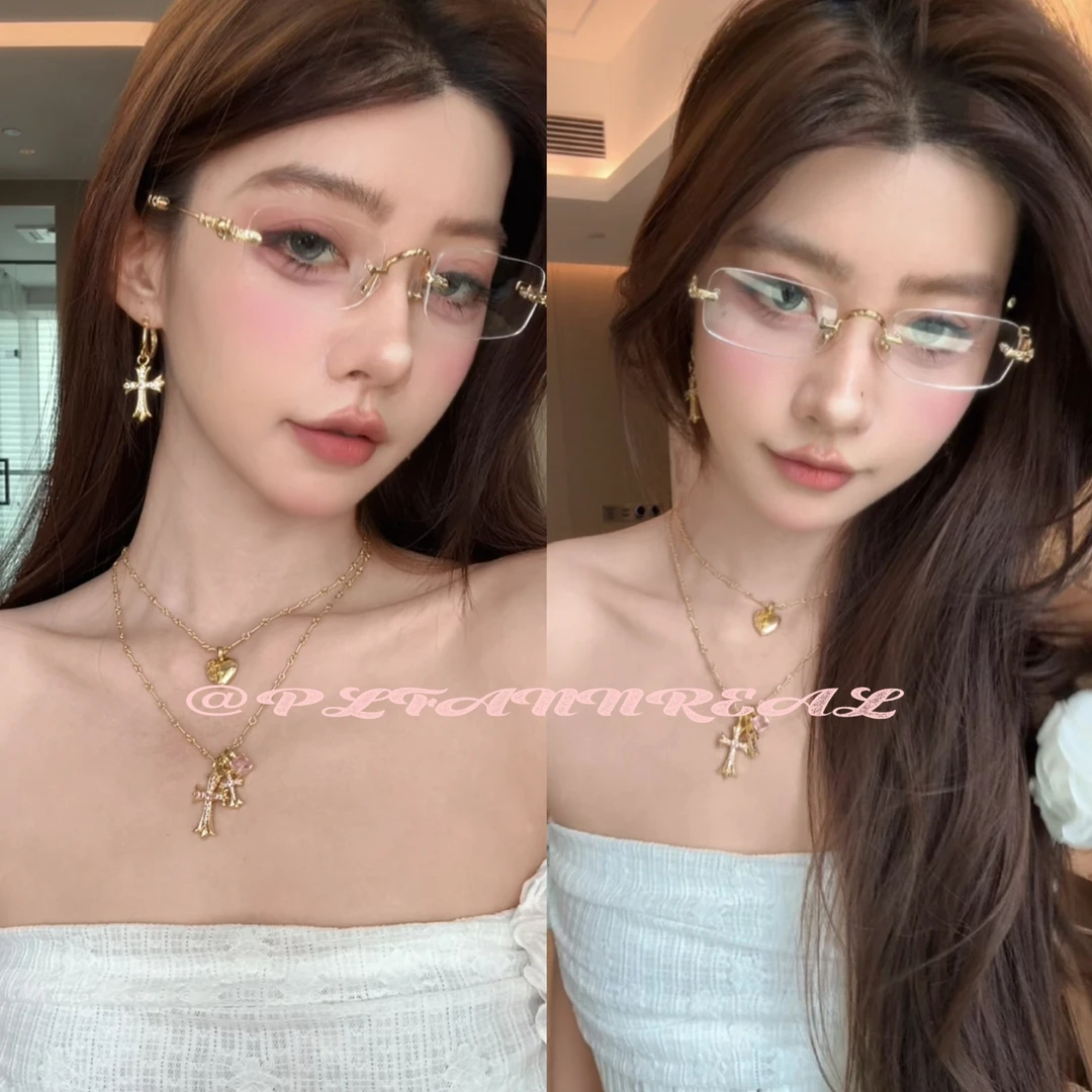 B1559 克克素颜框眼镜 鼎货