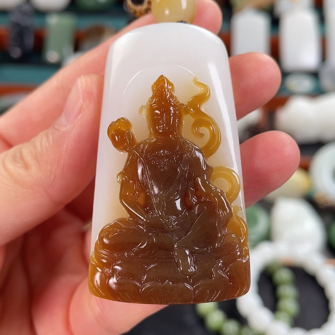 未镶嵌和田玉挂件