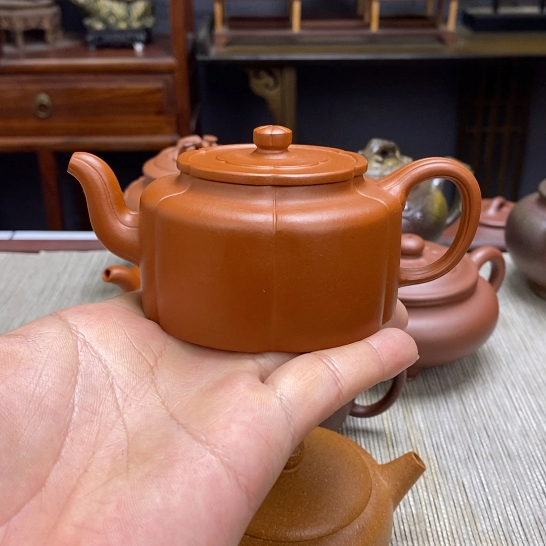 茶壶朱泥容量180毫升