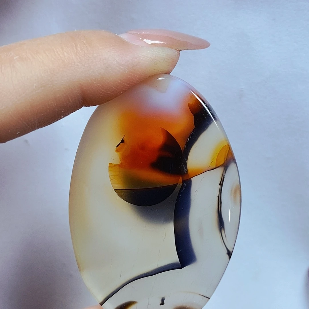 玛瑙/玉髓颈饰未镶嵌平**宙385