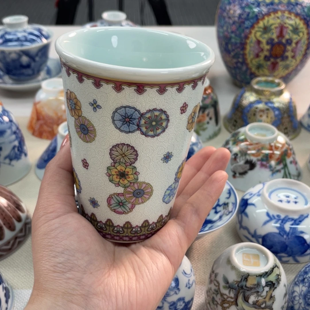 【闪购商品】陶瓷艺术陶瓷茶具皮球花