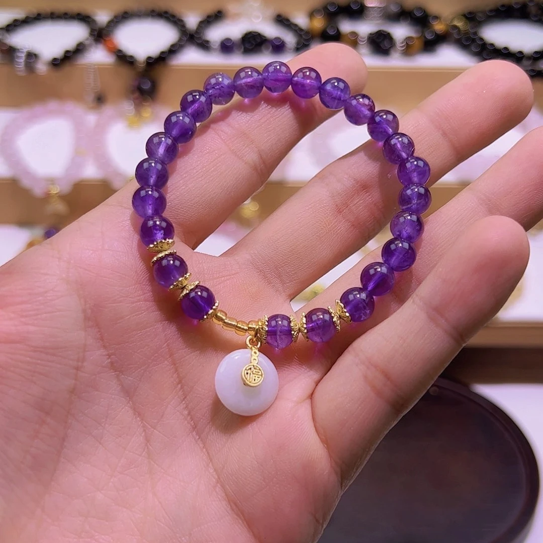 水晶手串未镶嵌手串