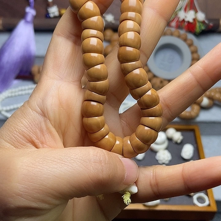 浅***草手串猴头核桃点瑕疵大肠